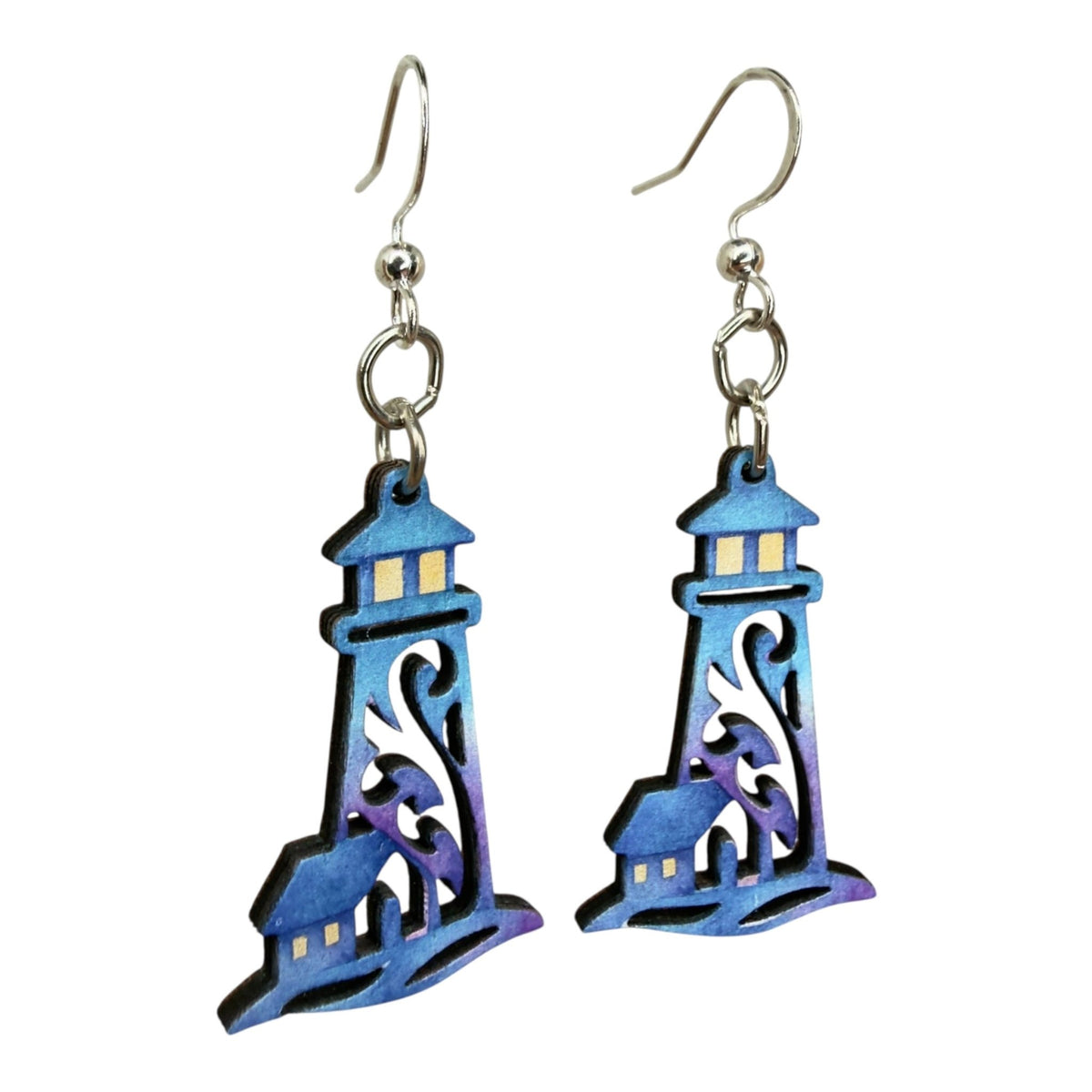 Midnight Lighthouse Earrings - Calendar ClosetMidnight Lighthouse EarringsCalendar Closet