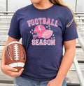 Football Season Faux Glitter Graphic Tee - Calendar ClosetFootball Season Faux Glitter Graphic TeeCalendar Closet