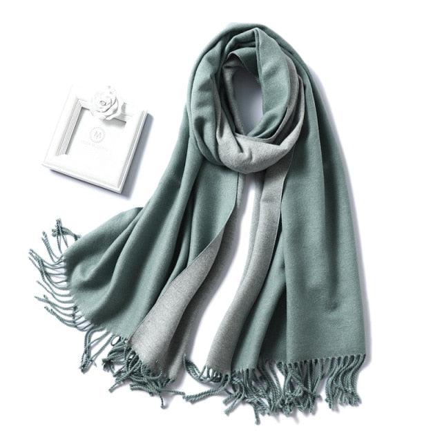 Classic Soft Tassel Scarf