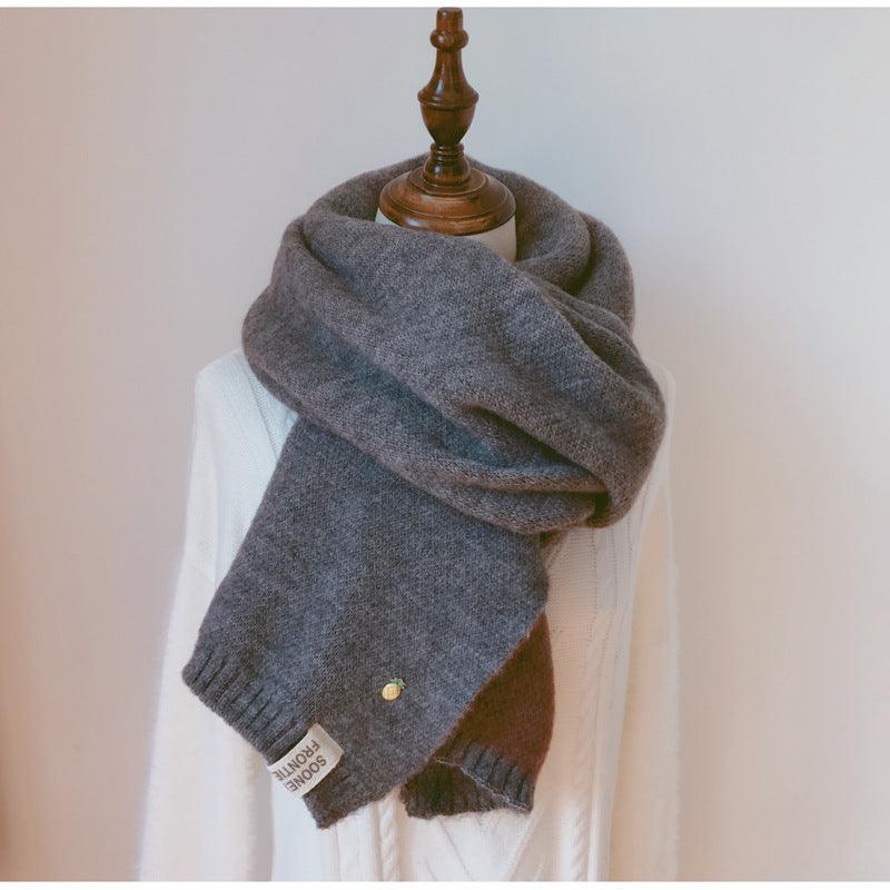 Thick Knit Twist Scarf